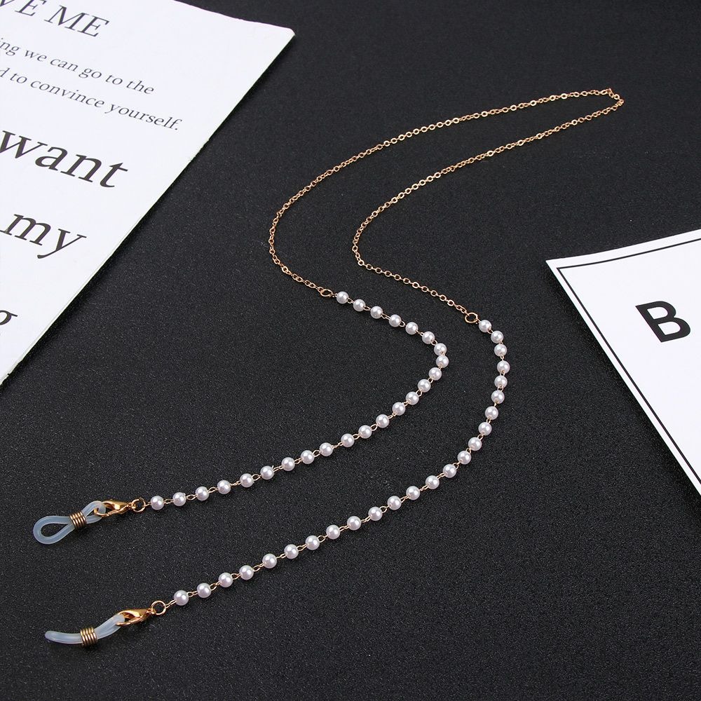 Fashion Flower Beads Eyeglass  - đánh giá và giá Mask Chain Holder