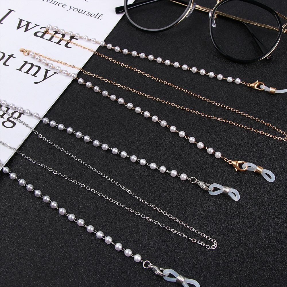 Fashion Flower Beads Eyeglass  - đánh giá và giá Mask Chain Holder